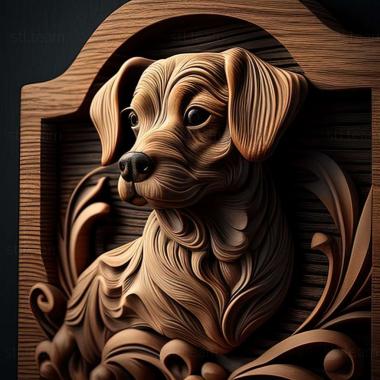 3D model Polish hart dog (STL)